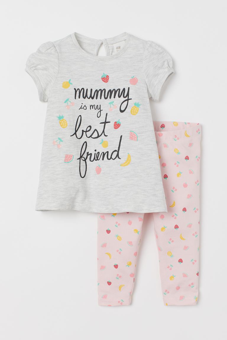 

Комплект двойка H&M 3303 H&M 98 Серый 35134