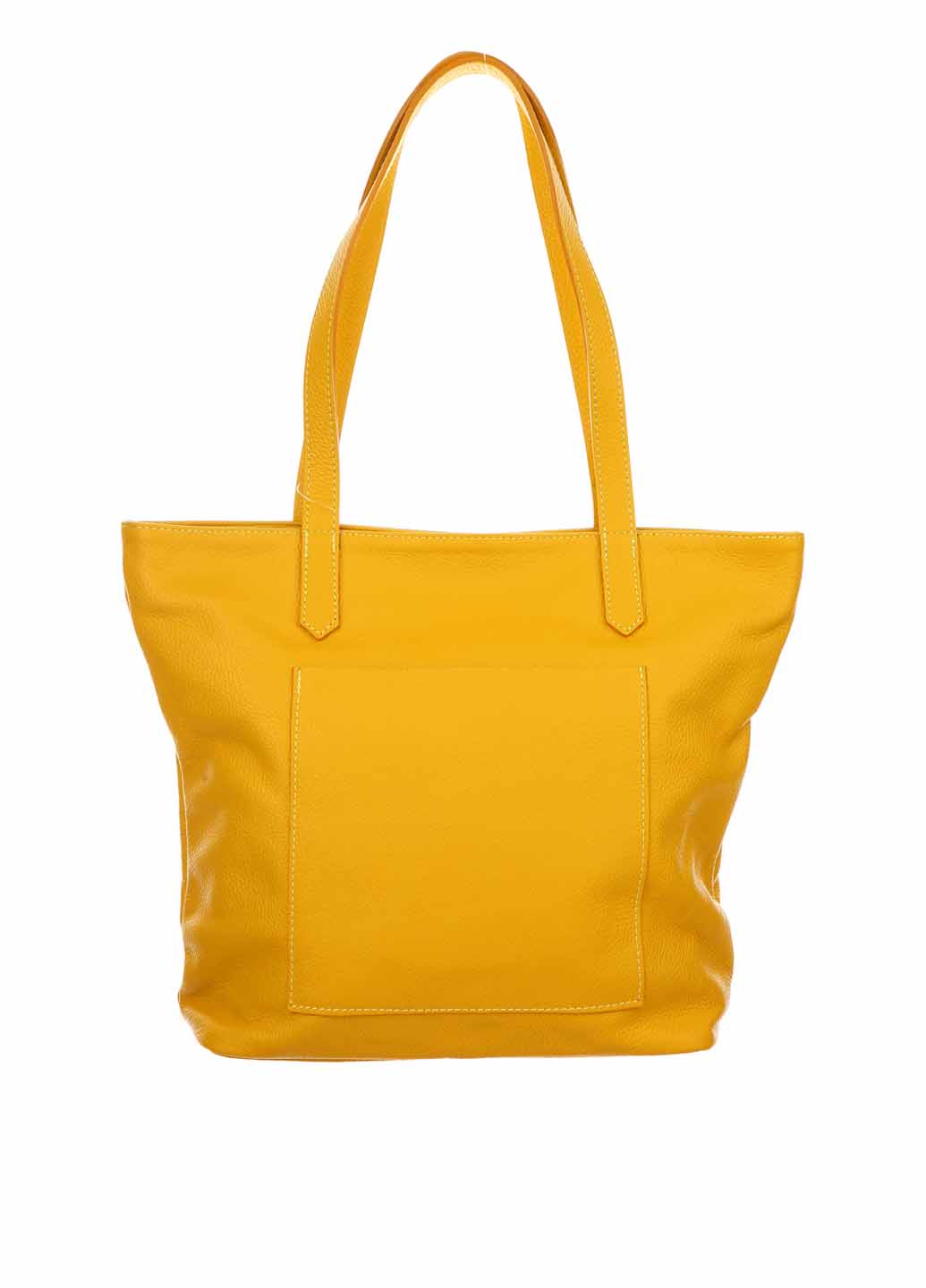 

Деловая Сумка Italian Bags 13341_yellow Кожаная Желтый