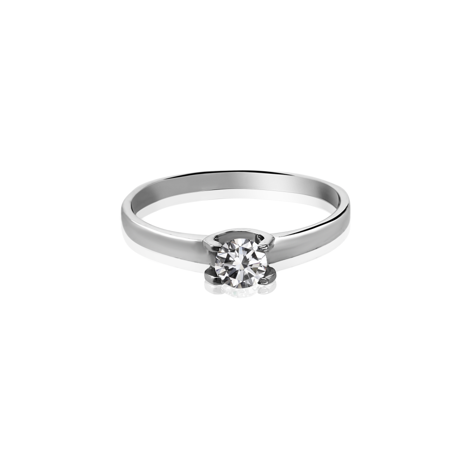 

Кольцо Qzsilver (901-00688) Серебро Белый Фианит белый 16.0 размер