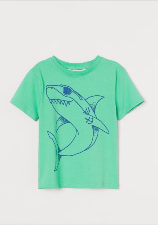 

Футболка для мальчика 6126 H&M 92 Зеленый 47242