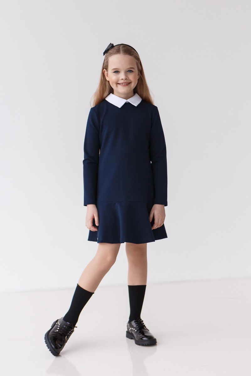 

Платье длинный рукав для девочки 6830 Suzie 128 Синий 50121