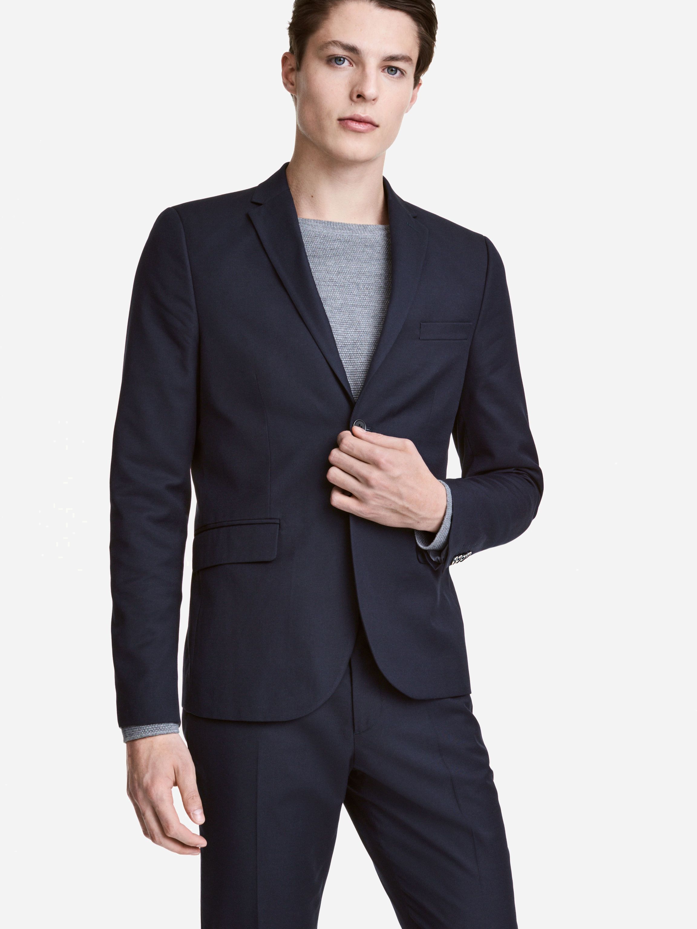 

Пиджак H&M XAZ002694LSNG  Темно-синий, Пиджак H&M XAZ002694LSNG 50 Темно-синий