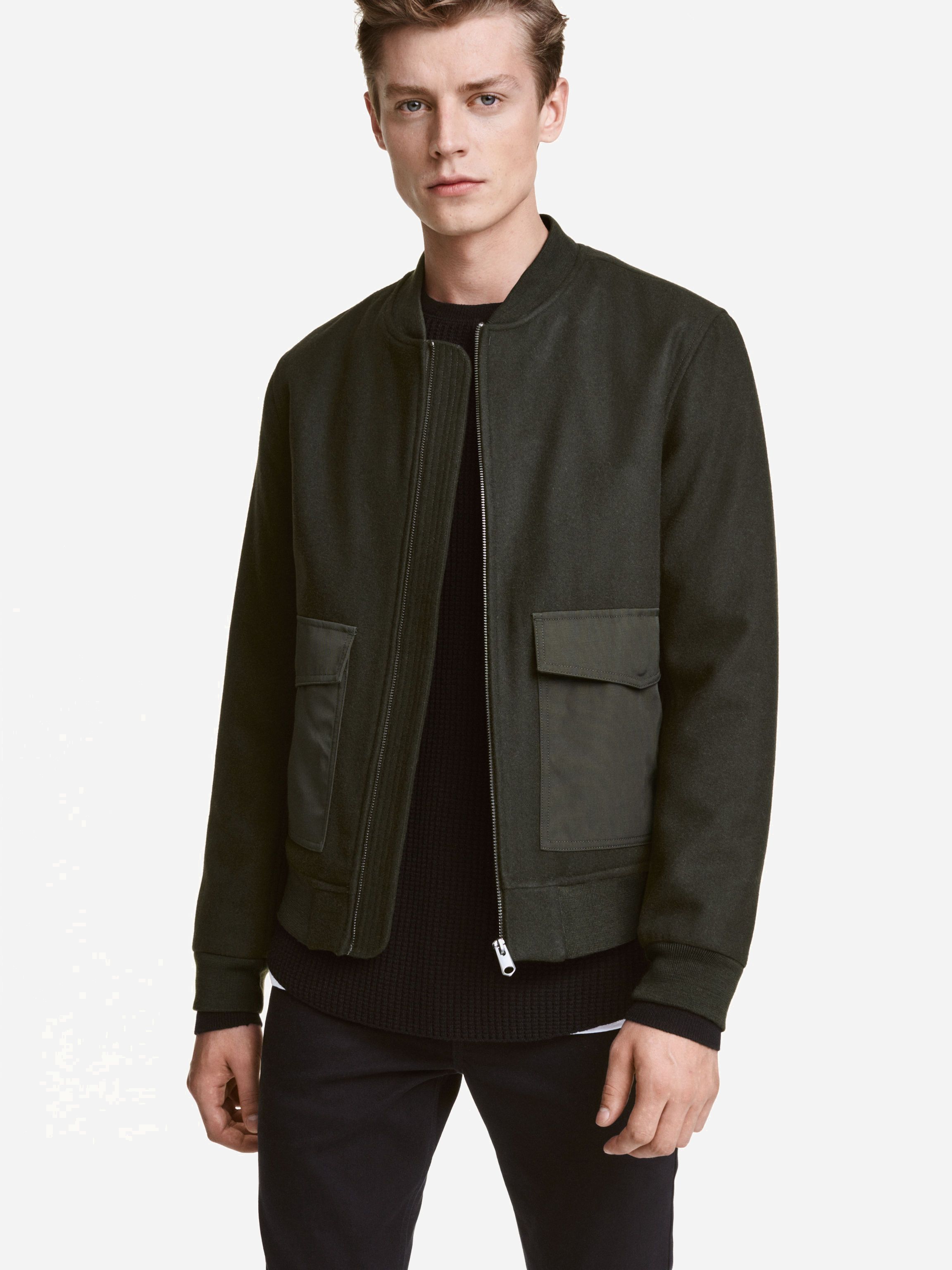 

Бомбер H&M XAZ159277YTWH  Темно-зеленый, Бомбер H&M XAZ159277YTWH L Темно-зеленый