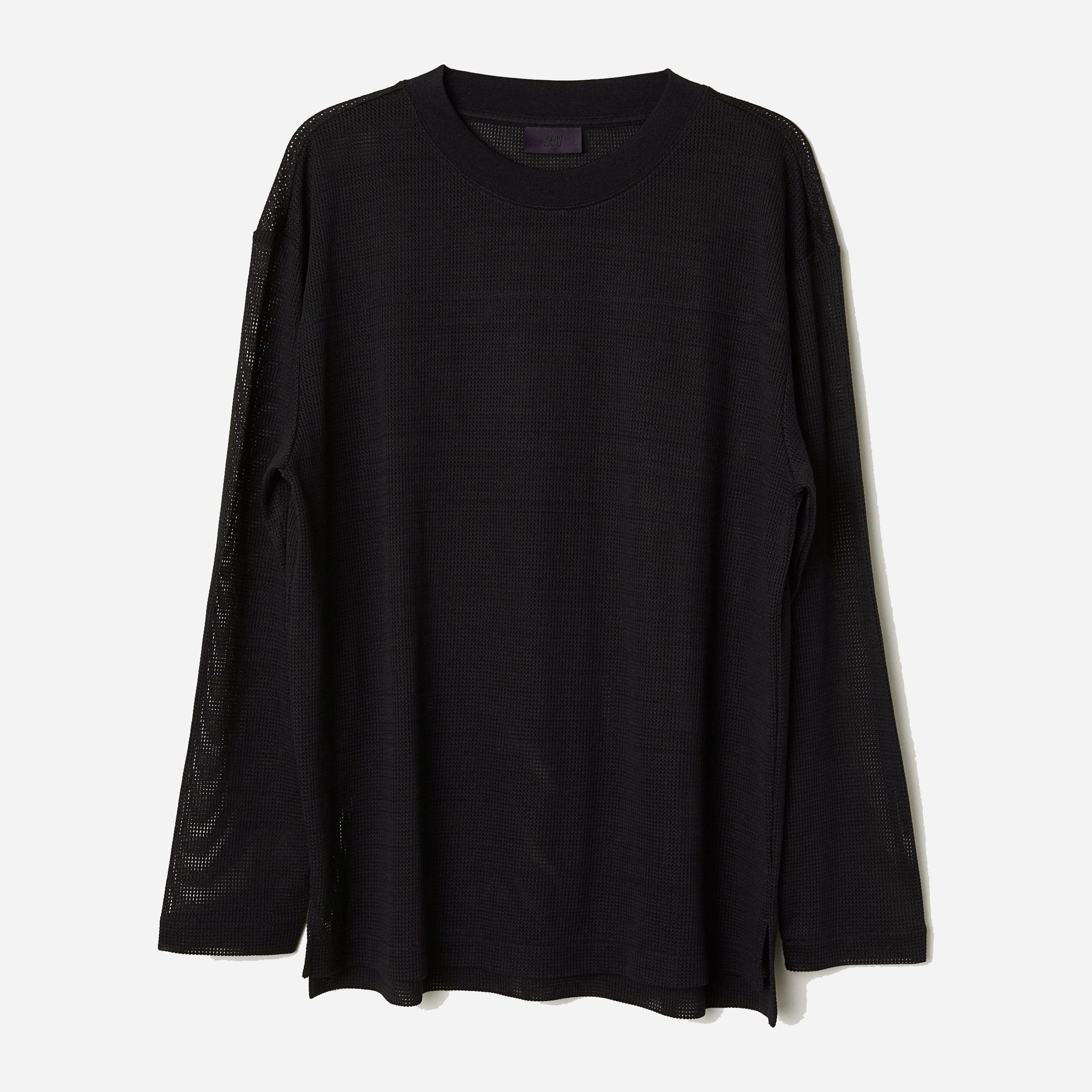 

Лонгслив H&M XAZ130220ZLQZ M Черный