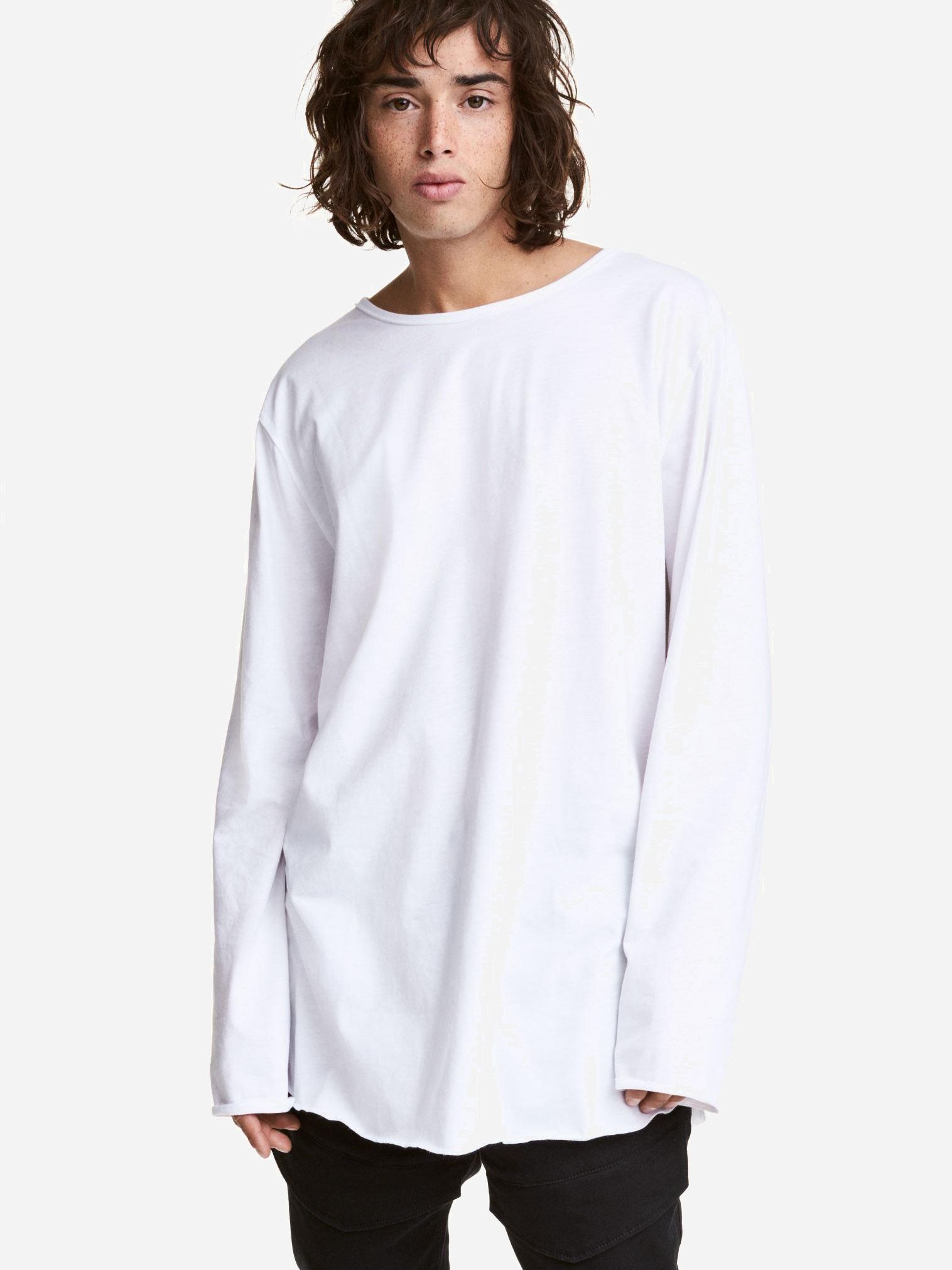 

Лонгслив H&M XAZ147739CSVS XL Белый
