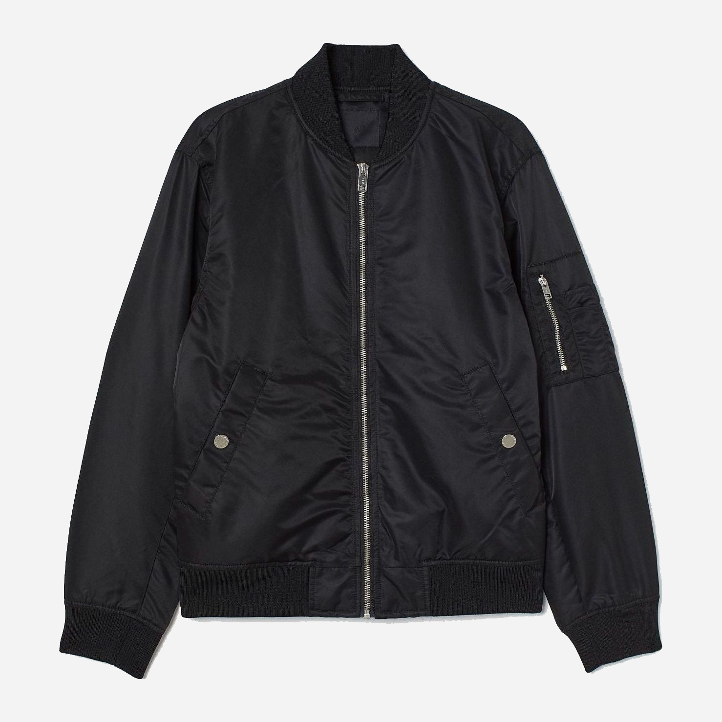 

Бомбер H&M XAZ203893AZUA S Черный