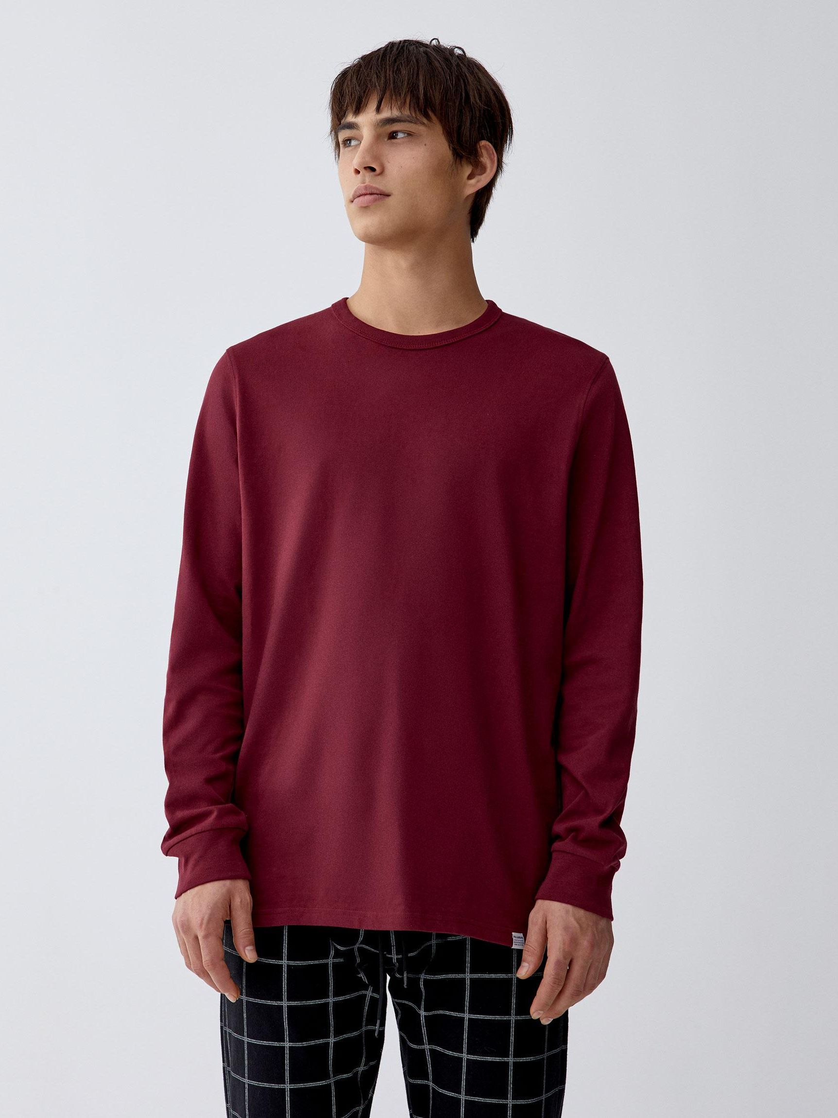 

Свитшот Pull & Bear XAZ220596IPBI XL Сливовый