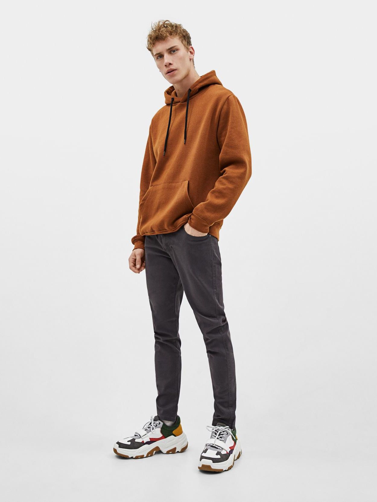 

Джинсы Bershka XAZ221005DRSP 38 Темно-серые