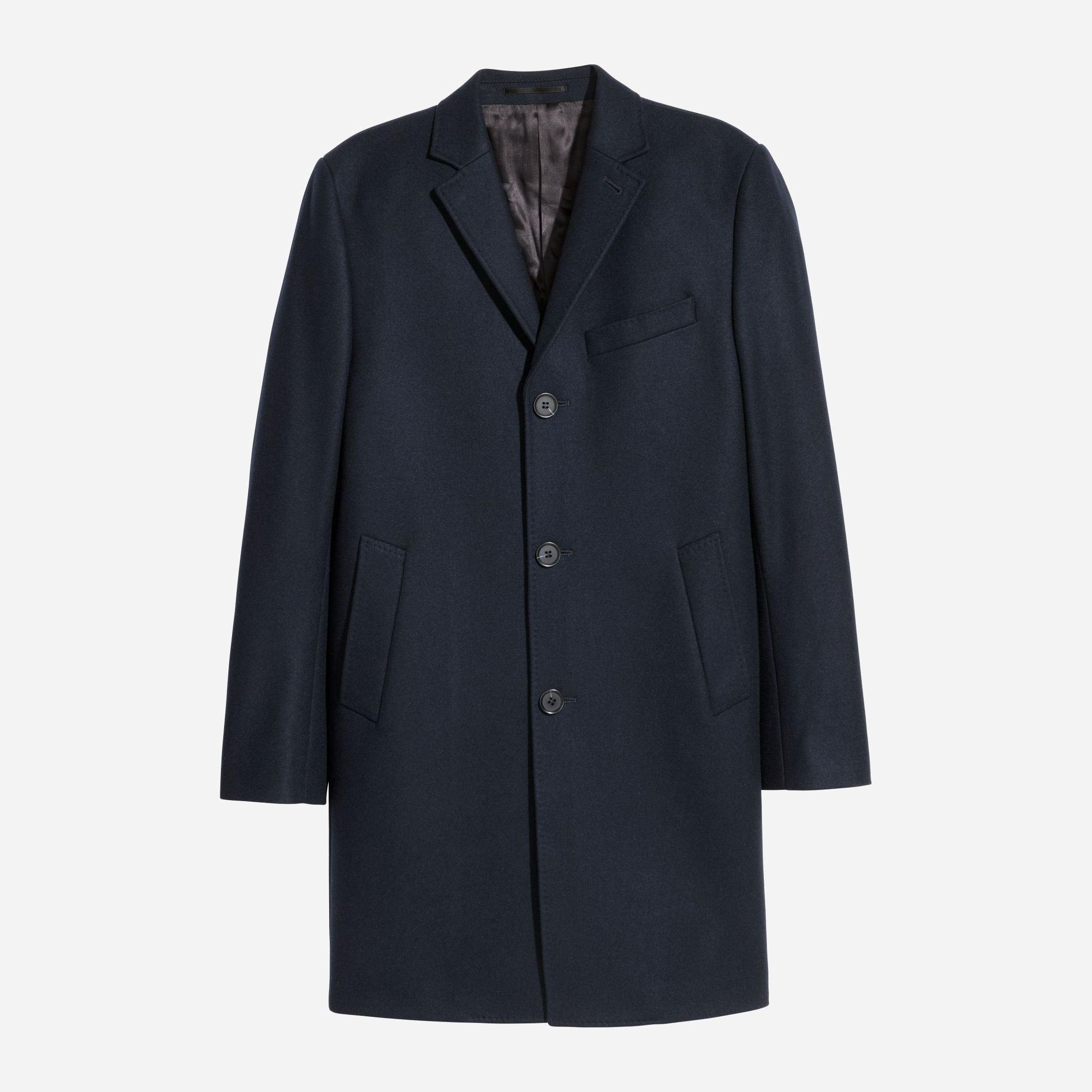 

Пальто H&M XAZ224795DZTJ  Темно-синее, Пальто H&M XAZ224795DZTJ 52 Темно-синее