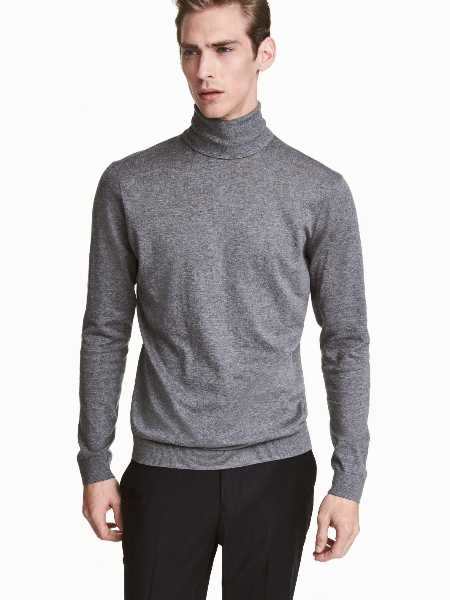 

Свитер H&M XAZ235628GVXG XXL Серый