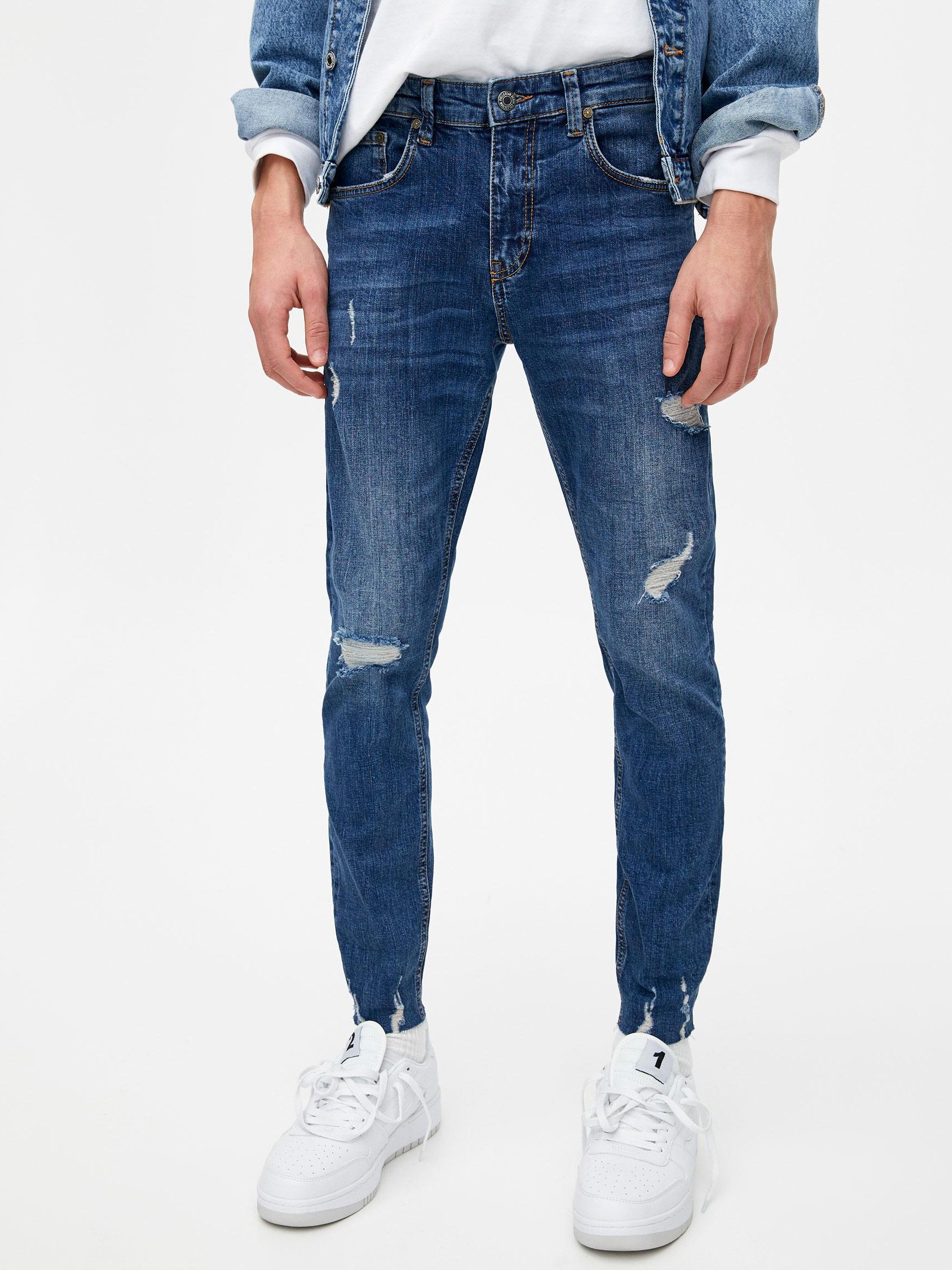 

Джинсы Pull & Bear XAZ240752QYPC 40 Светло-синие