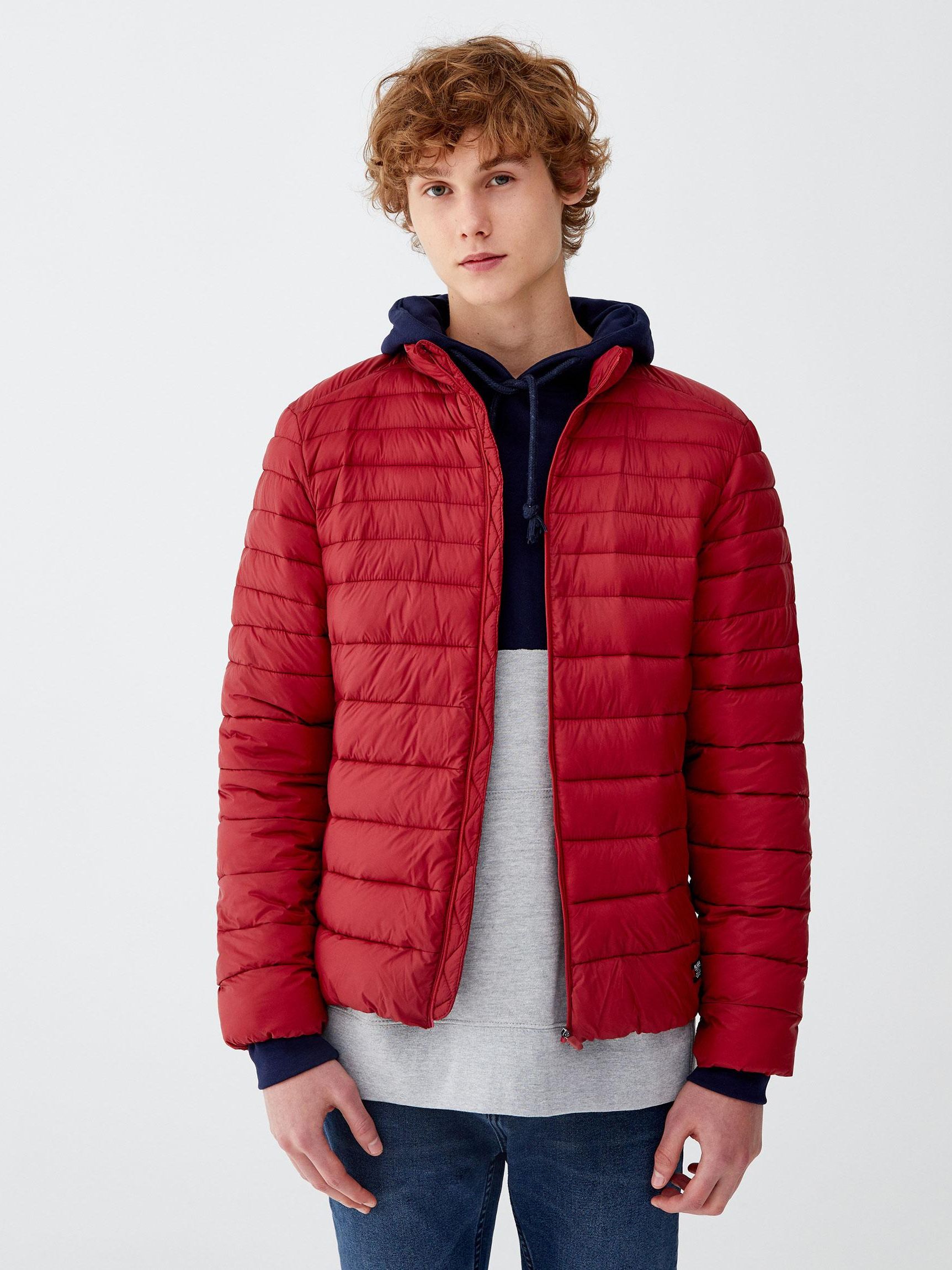 

Куртка Pull & Bear XAZ260357YOKX XL Бордовая