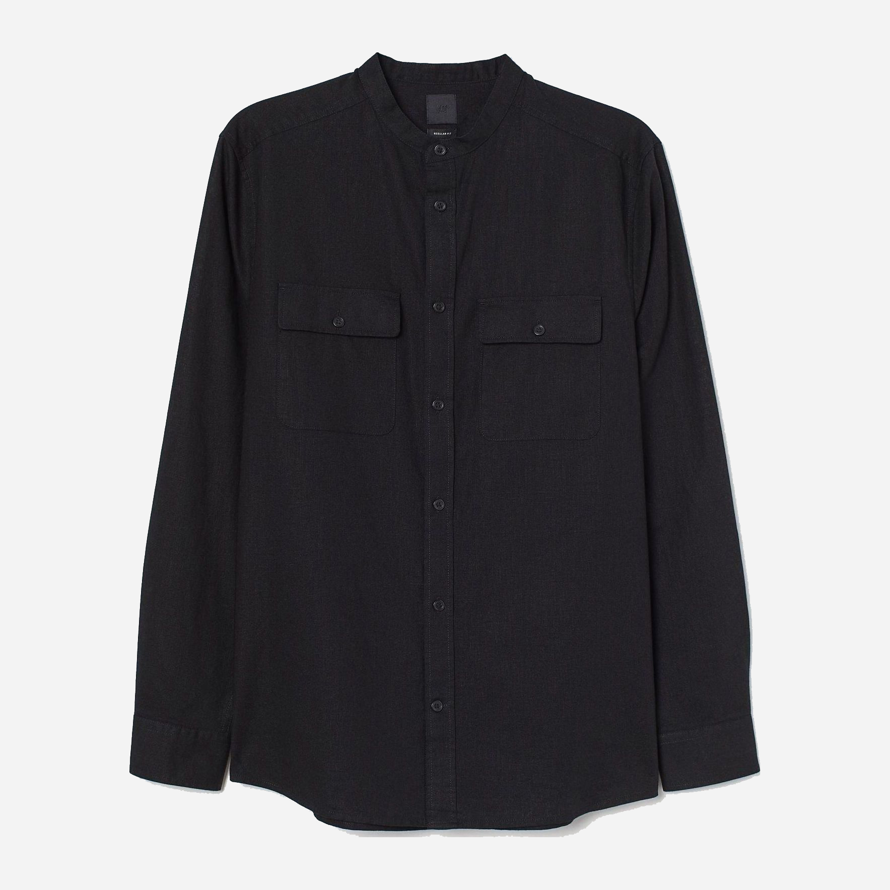 

Рубашка H&M XAZ279390OJZZ M Черная
