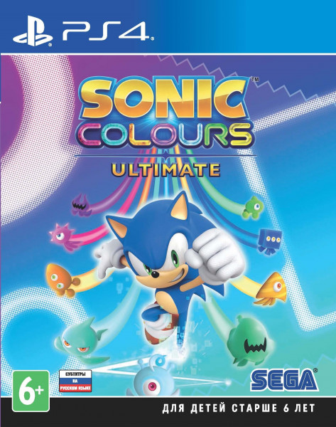 

Игра Sonic Colours: Ultimate для PS4 (Blu-ray диск, Russian subtitles)