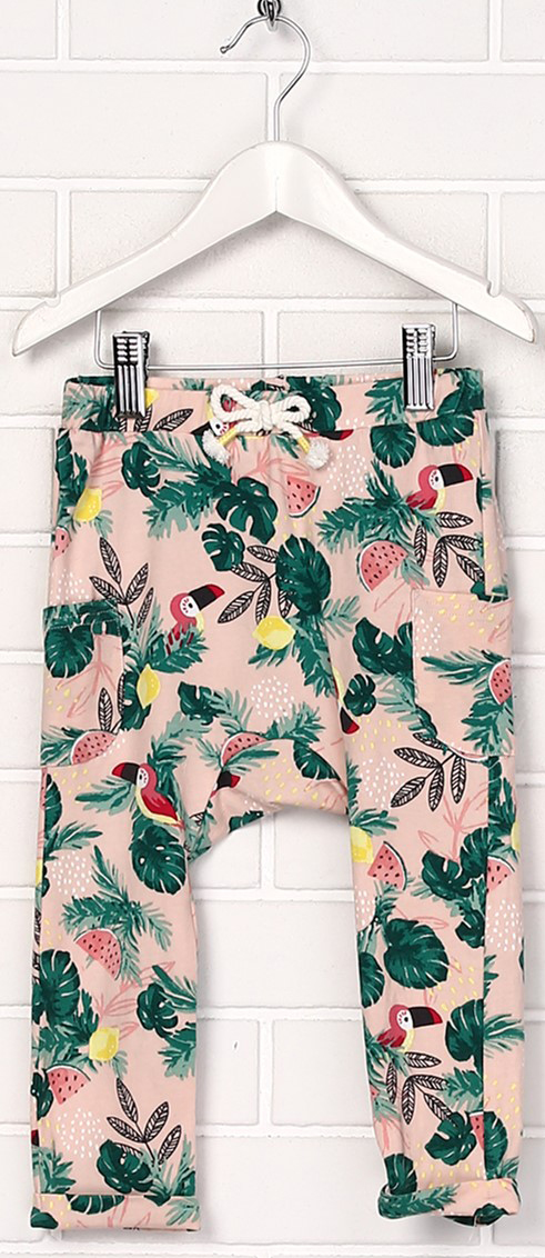 

Штанишки H&M 5807326 80 см Розовые с зеленым