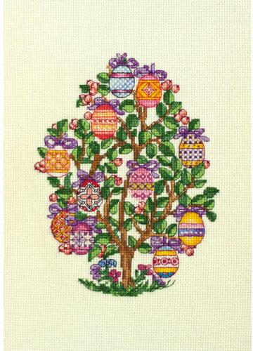 

Набор для вышивки крестом Абрис Арт Пасхальное дерево
