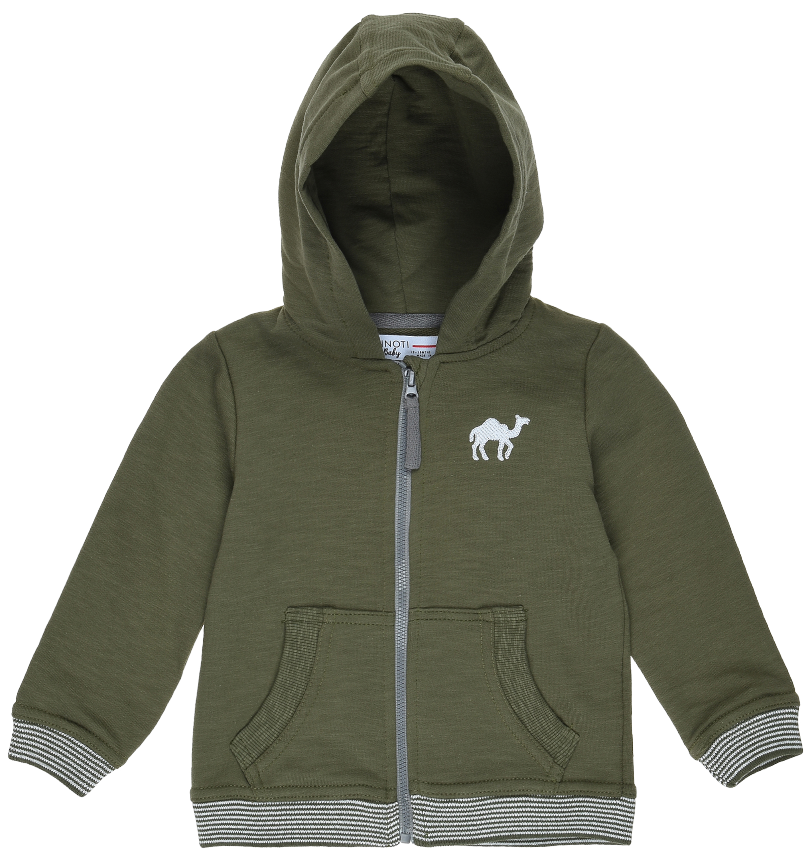 

Толстовка Minoti Camel 2 12749 80-86 см Зеленая