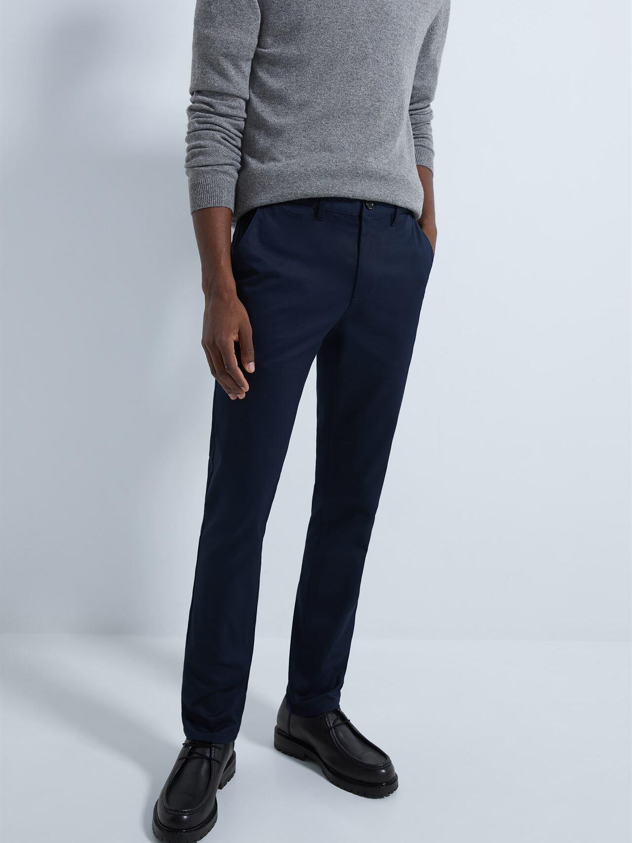

Брюки Zara XAZ264027EHZQ  Темно-синие, Брюки Zara XAZ264027EHZQ 44 Темно-синие