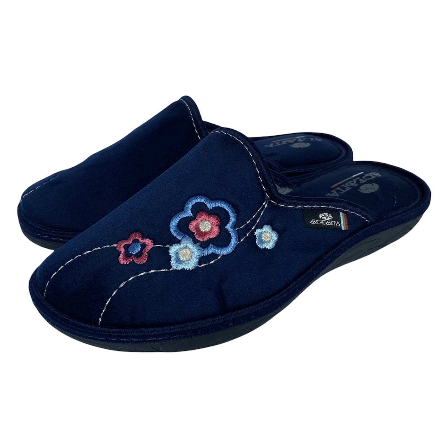 

Женские тапочки Spesita 2106-Navy 39 25,5 см Синий