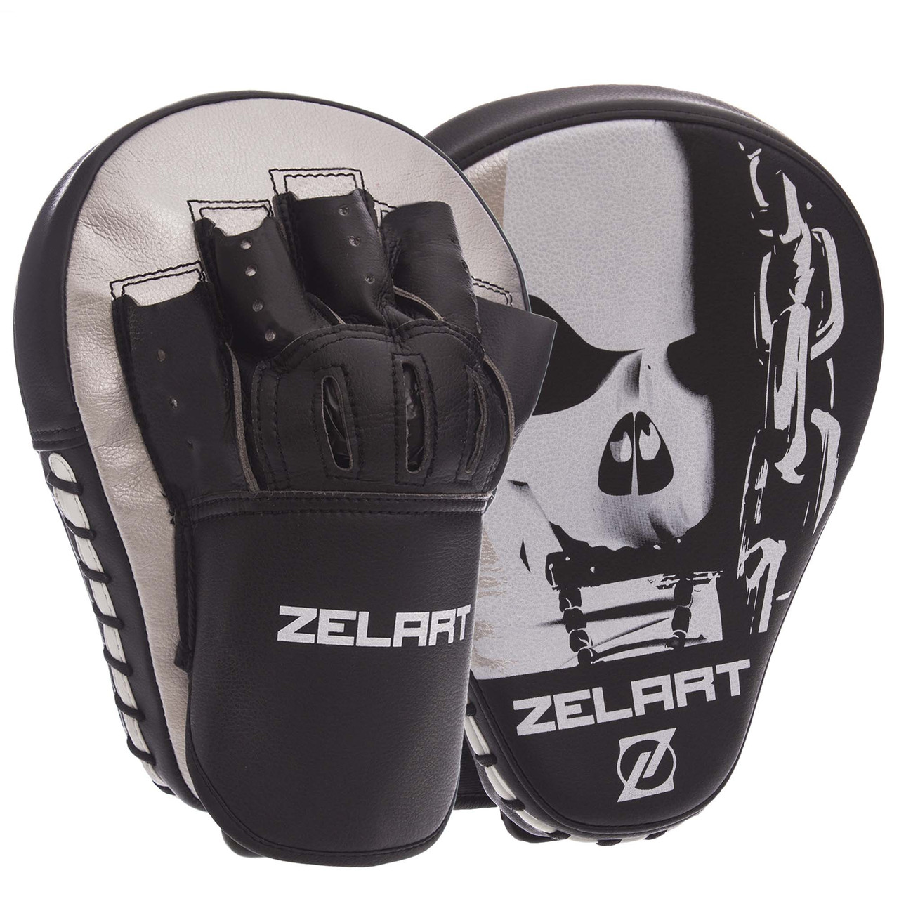 

Лапа Изогнутая для бокса и единоборств ZELART BO-1317 25x19x4см 2шт (черная)