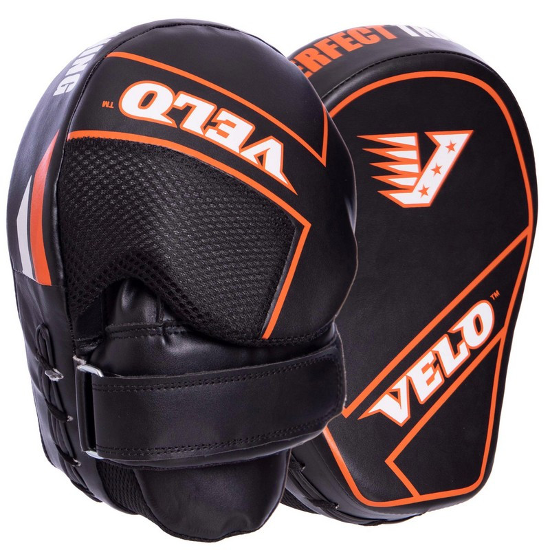 

Лапа Изогнутая для бокса и единоборств VELO VL-2222 23x17x11см 2шт (черная)