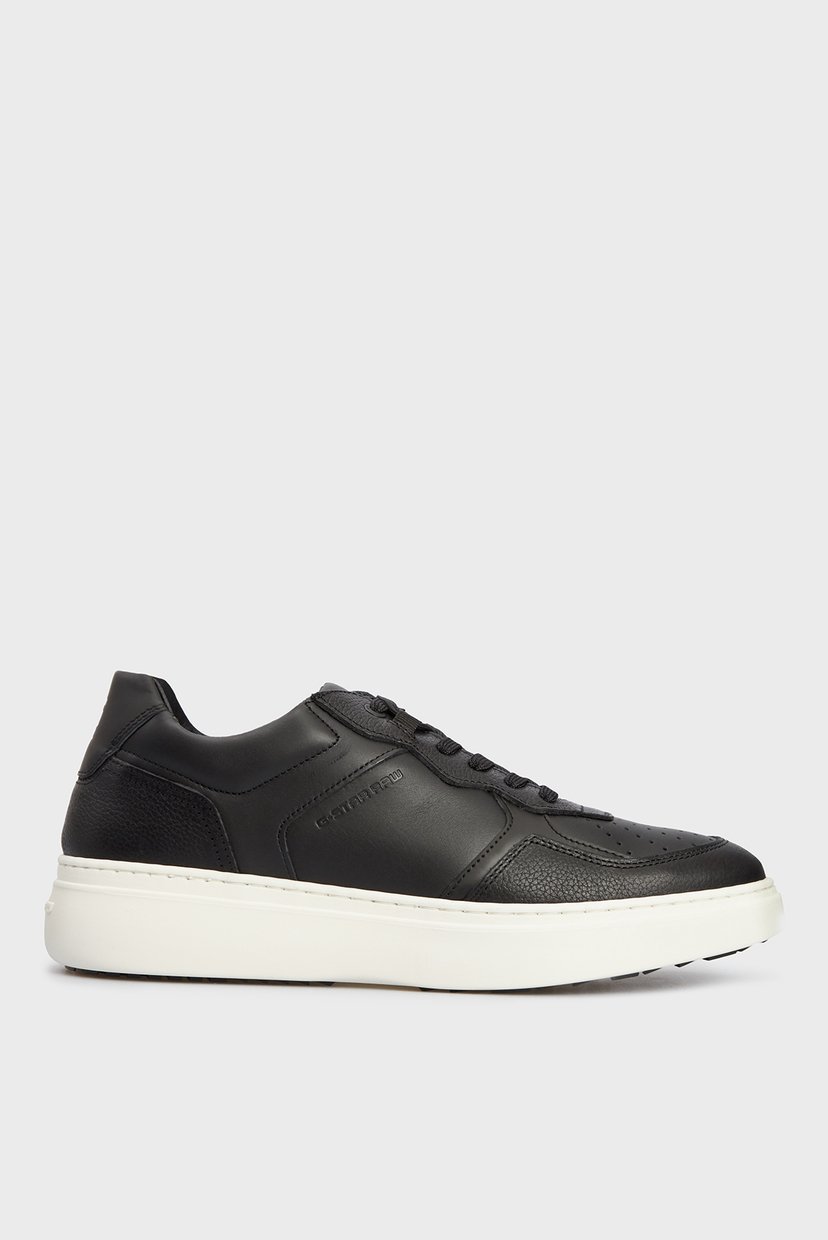 

Мужские черные кожаные сникеры G-Star RAW 40 2142 009501
