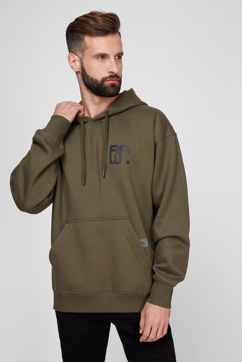

Мужское зеленое худи Multi logo G-Star RAW  D20407,A971, Мужское зеленое худи Multi logo G-Star RAW L D20407,A971