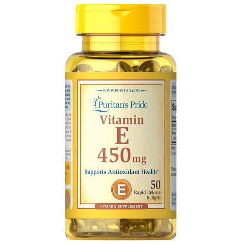 

Витамины Puritan's Pride Vitamin E 450IU 50 капсул