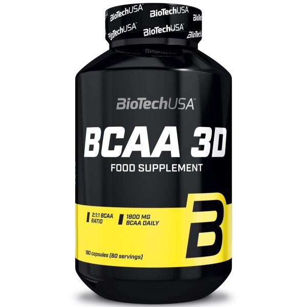

Аминокислоты BioTech USA BCAA 3D (180 капсул)