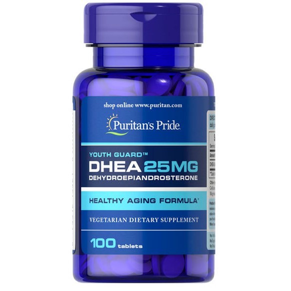 

Витамины Puritan Pride DHEA 25 mg 100 таблеток