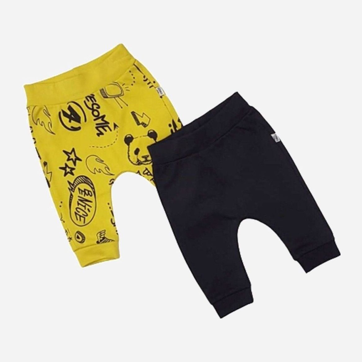 

Штанишки Tongs Baby 3145 68 см 2 шт Желтый/Антрацит