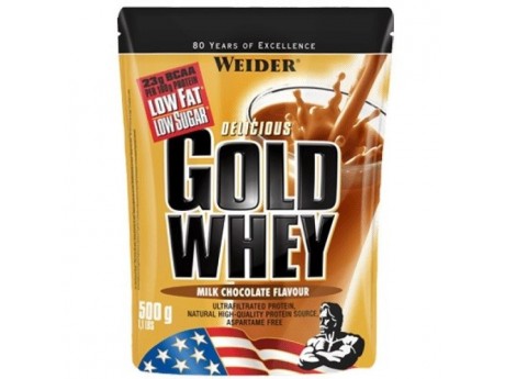

Протеин Weider Gold Whey, 500 грамм Молочный шоколад