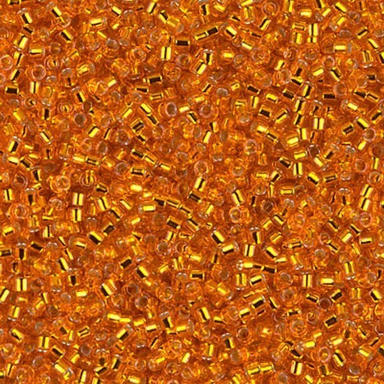 

Бисер Miyuki Delica Beads 15/0 (блестящий, оранжевый), 50 г (DBS-45)