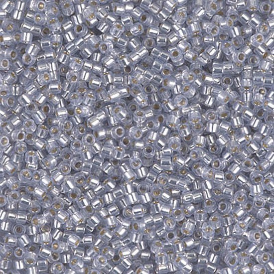 

Бисер Miyuki Delica Beads 11/0 (блестящий, серебристо-серый), 50 г (DB-1435)