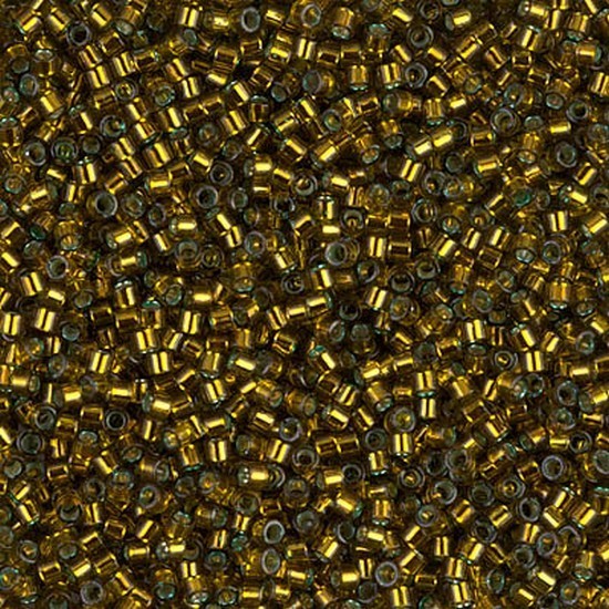 

Бисер Miyuki Delica Beads 11/0 (блестящий, средне-золотой), 50 г (DB-604)