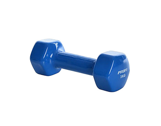 

Гантель для фитнеса виниловая Profi M 0291 Синий
