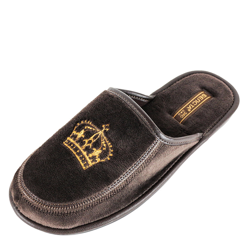 

Тапочки комнатные Белста мужские домашние закрытые коричневые 45 р. - 28,5 см