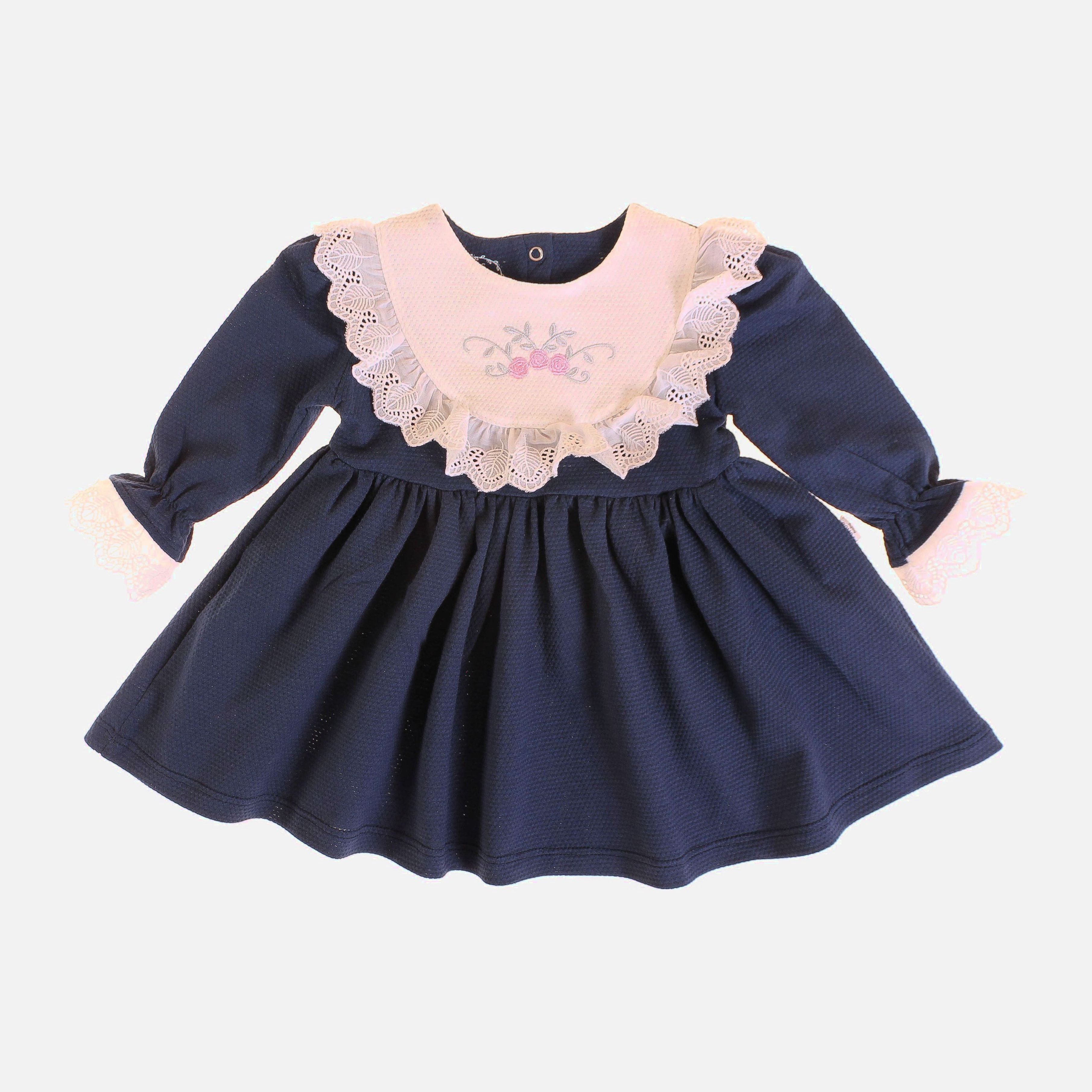 

Платье с длинными рукавами Tongs Baby 2547 68 см Темно-синее