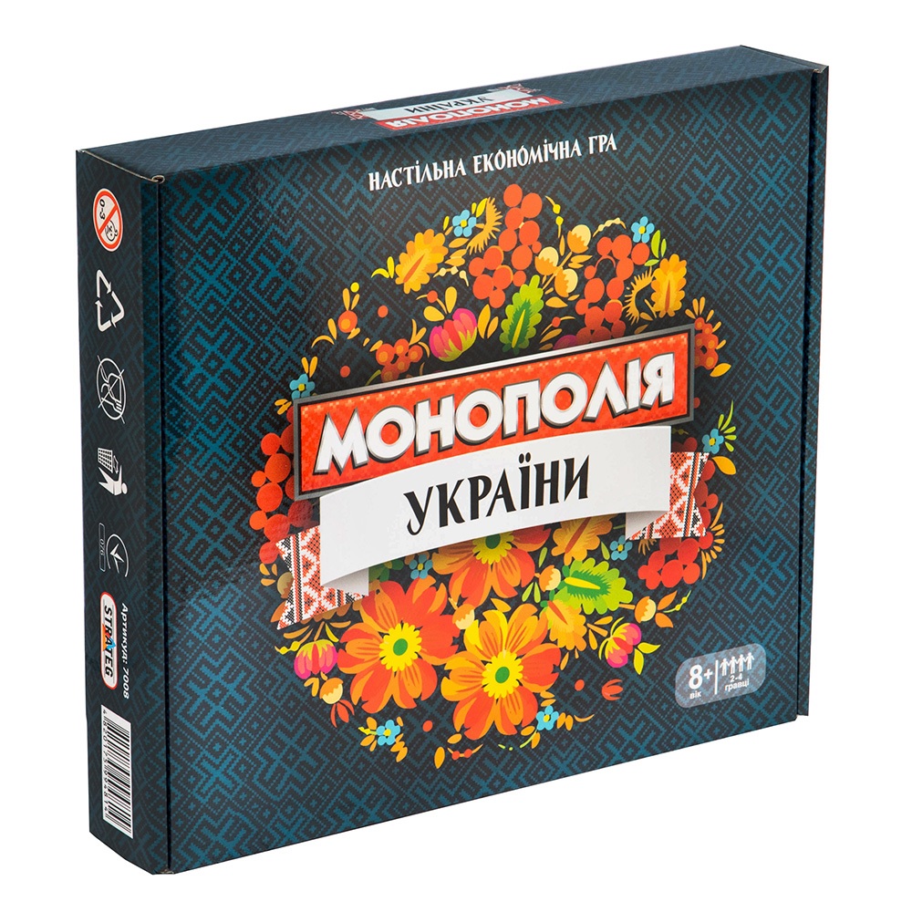 

Настольная игра Монополия Украины LUX Strateg 7008