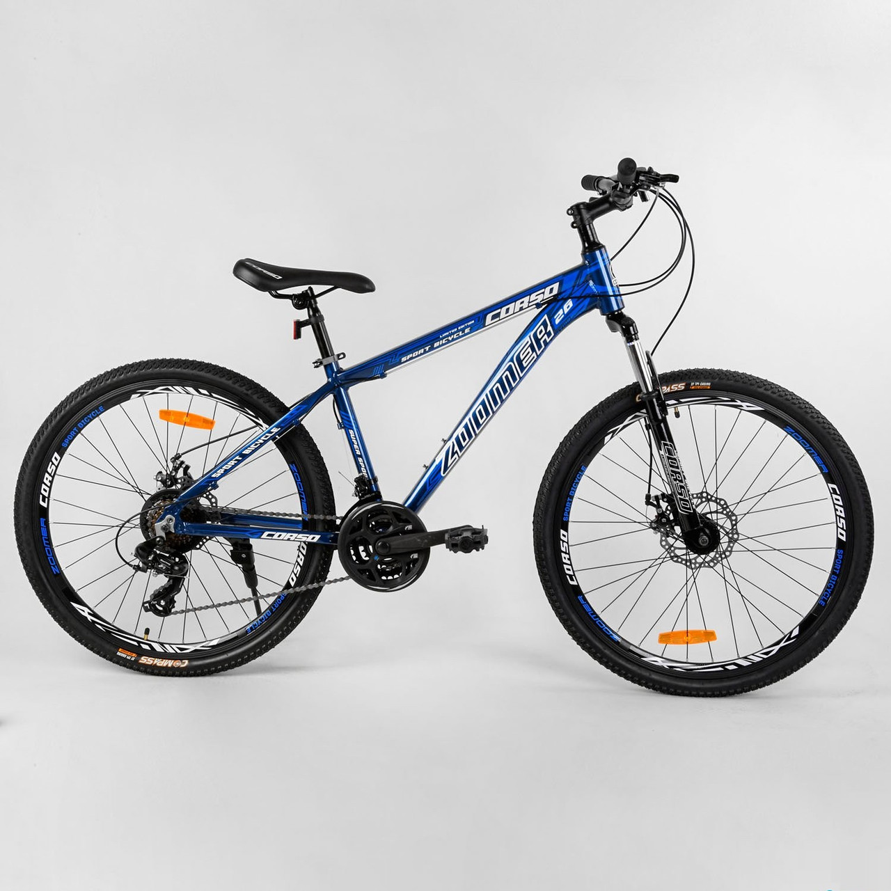 

Велосипед Спортивный 26" "CORSO" "Zoomer" Blue