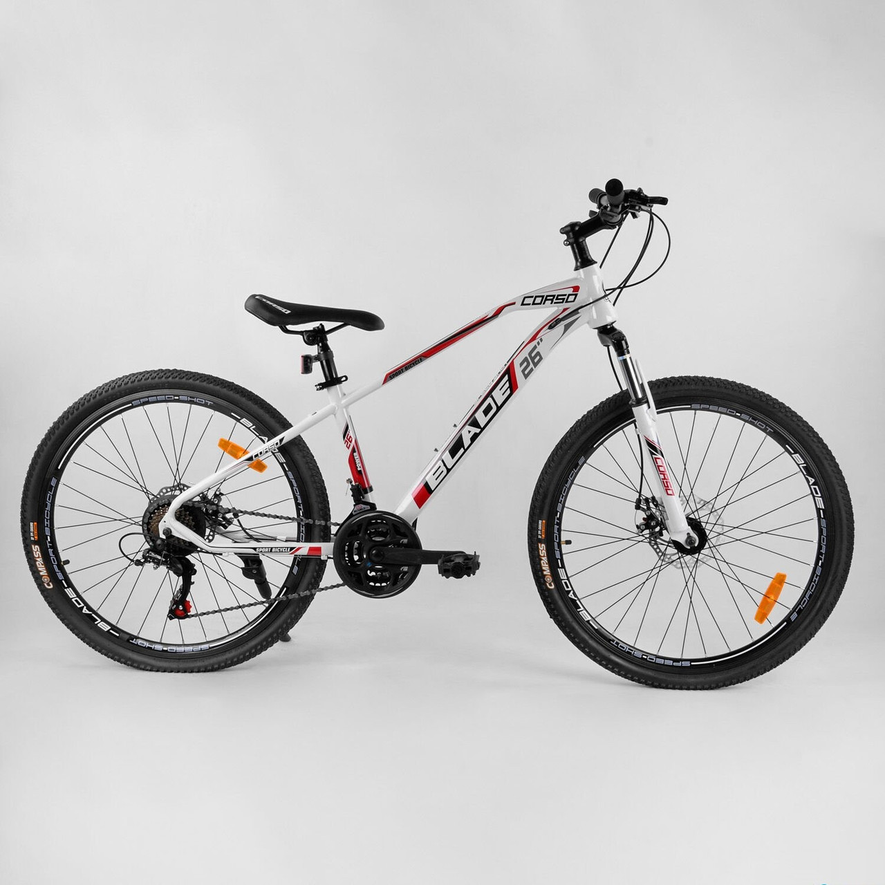 

Велосипед Спортивный 26" "CORSO" "Blade" White