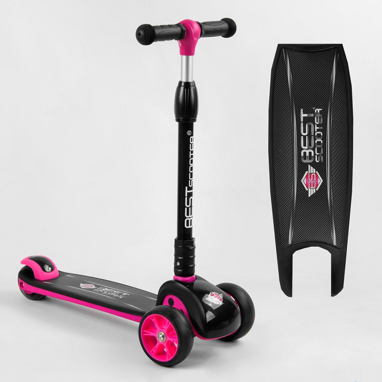 

Самокат трехколесный Best Scooter 87819