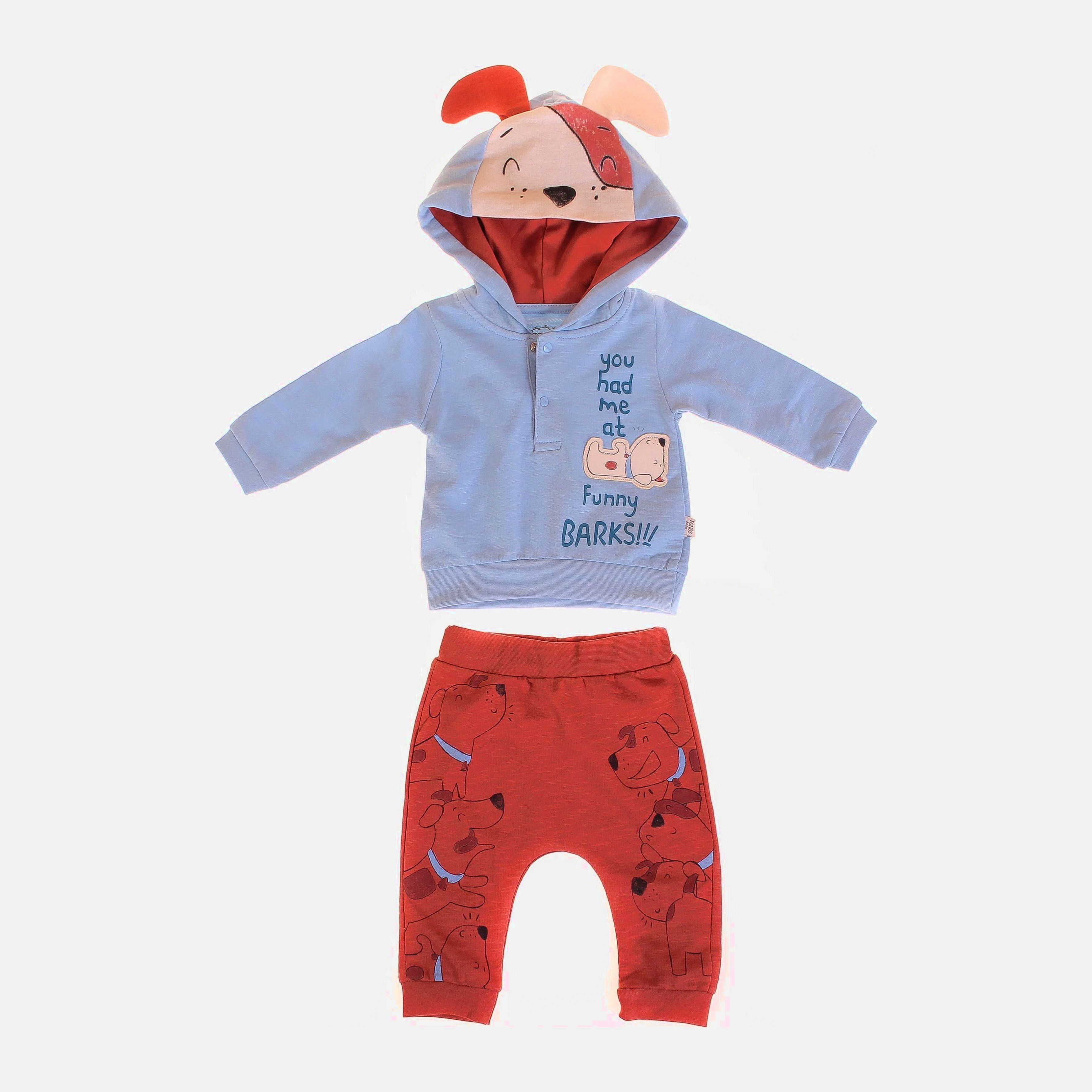 

Спортивный костюм Tongs Baby 2943 86 см Голубой/Коричневый