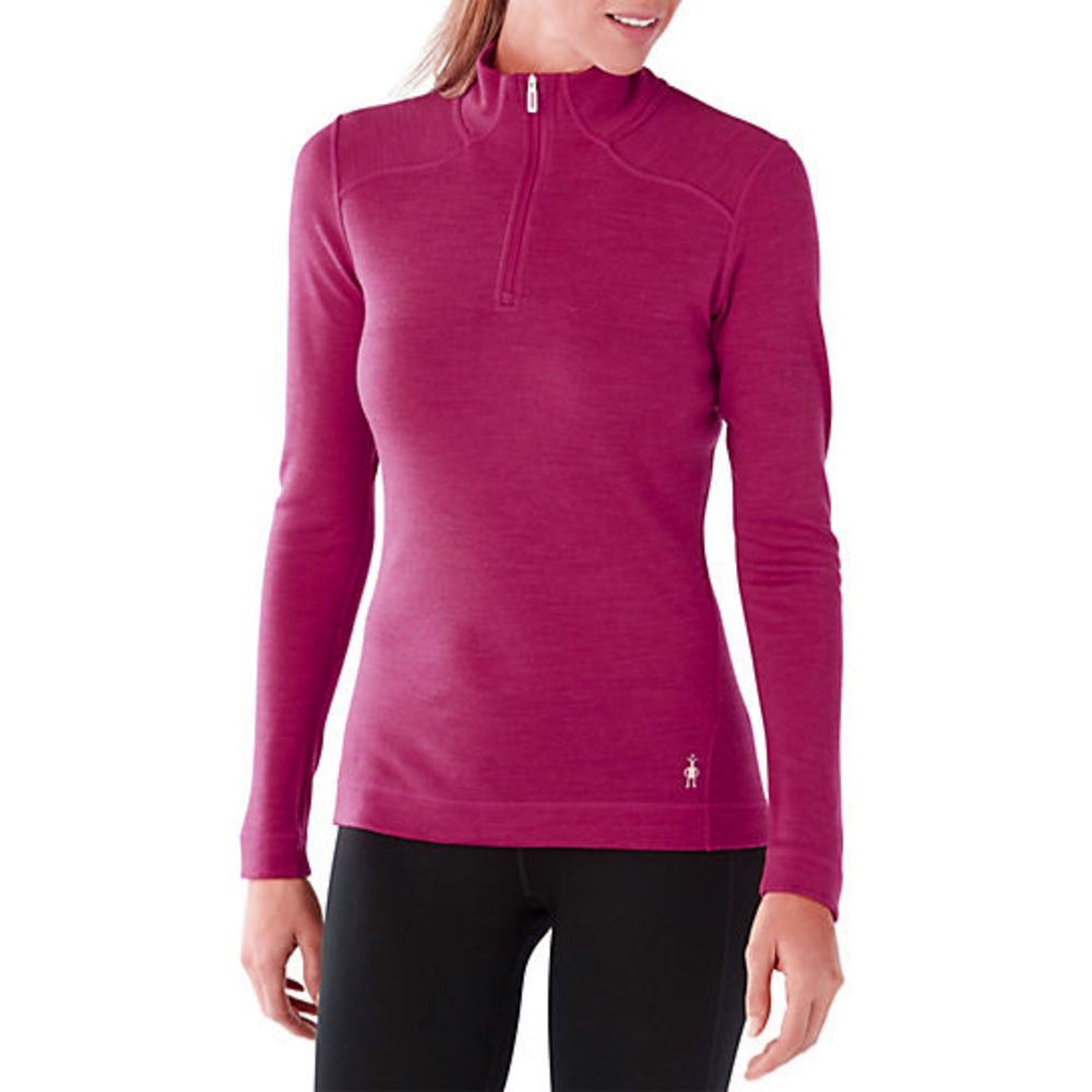 

Термокофта Smartwool Wm’s NTS Mid 250 Zip T жіноча (Berry Heather, S) (SW SS221.314-S)