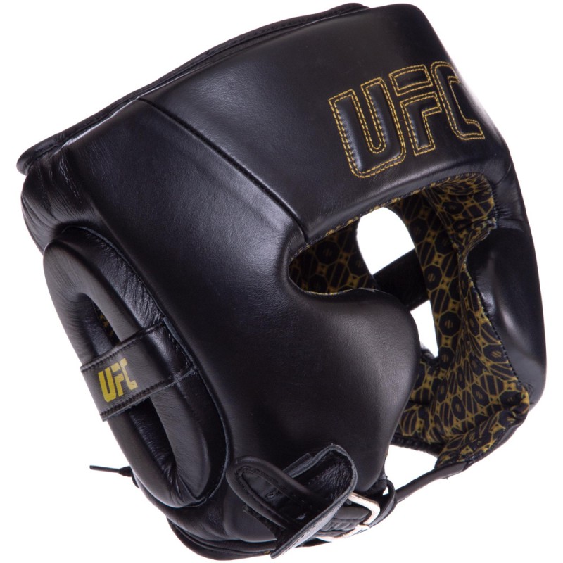 

Шлем боксерский в мексиканском стиле UFC Pro Prem Lace Up S-M кожа, код: UHK-75054-S52