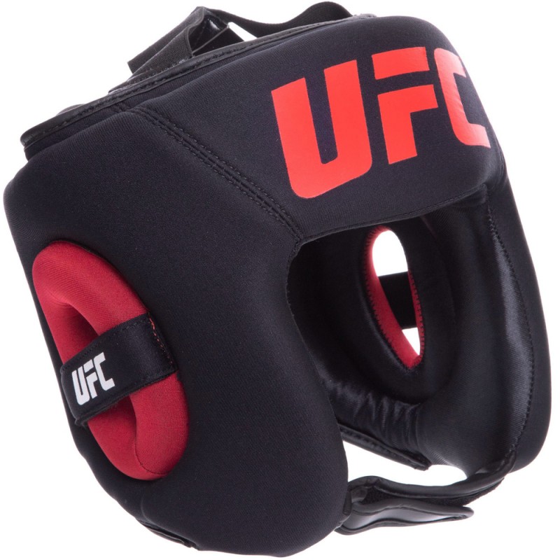 

Шлем боксерский с полной защитой UFC Pro S/M, кожа, код: UHK-75060-S52
