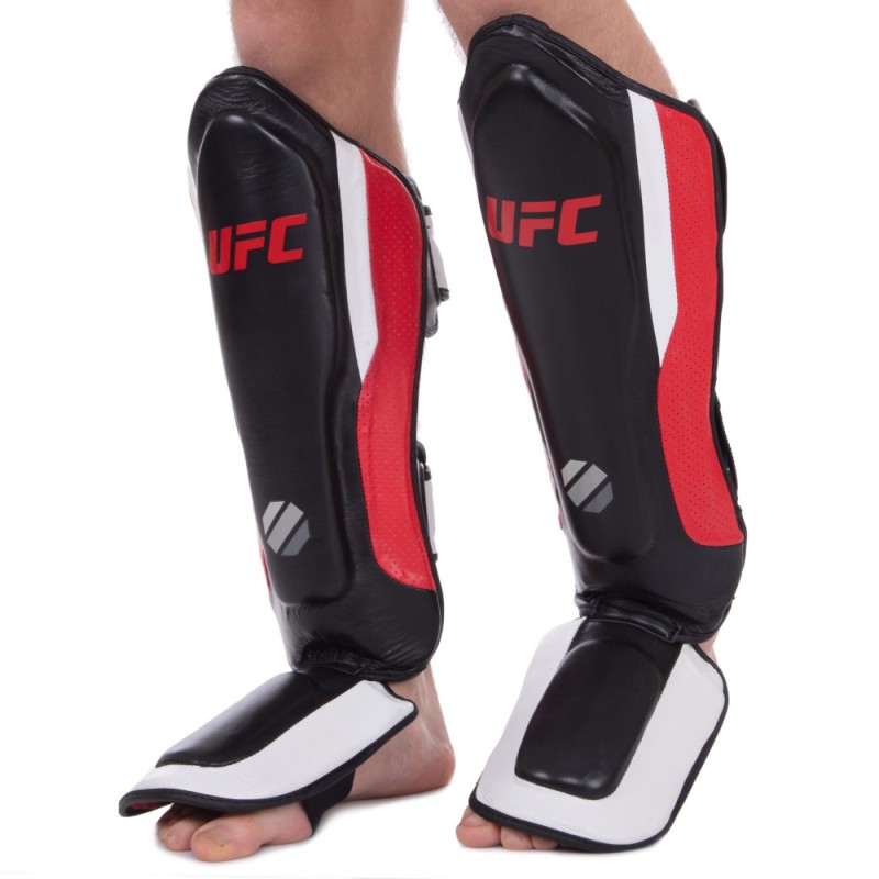 

Защита для голени и стопы кожаная UFC Pro Training S/M, код: UHK-69979-S52