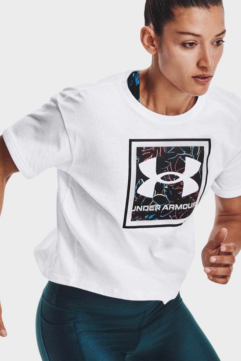

Женская белая футболка Live Glow Graphic Tee Under Armour LG 1368176-100