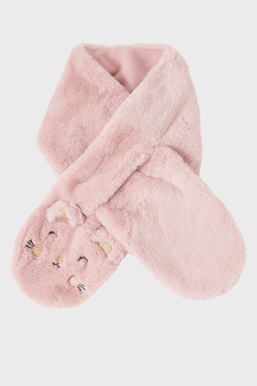 

Детский розовый шарф FLUFFY CAT Accessorize OS 283091