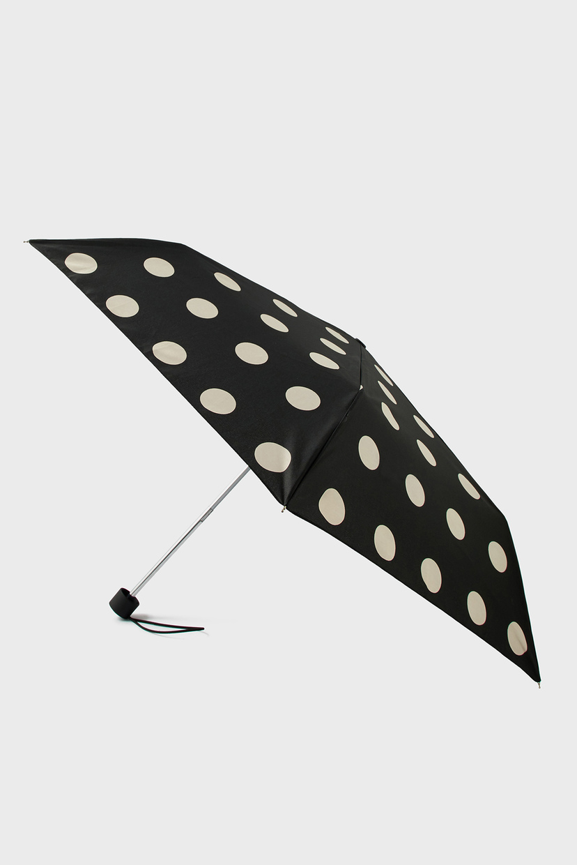 

Женский черный зонт в горошек OVERSIZED POLKA DOT Accessorize OS 993987